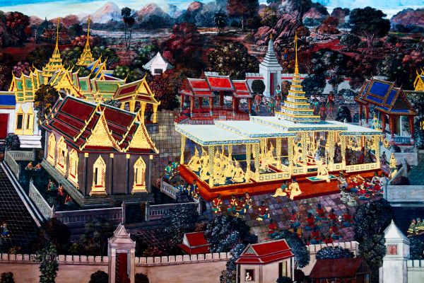 タイの歴史的建造物
